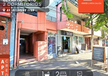 VENTA DPTO 2 DORMIT. CON PATIO - AV. BELGRANO 1700